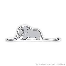 Walls 360 Peel Stick Wall Decals Le Petit Prince Boa Constrictor Elephant 24 In X 7 In