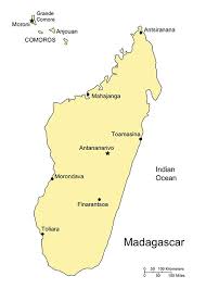 Madagascar is one of nearly 200 countries illustrated on our blue ocean laminated map of the world. Madagascar Map For Powerpoint Major Cities And Capital Clip Art Maps