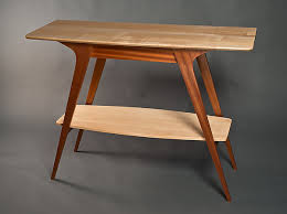 David Kellum Wood Console Table