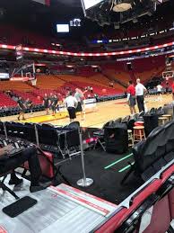 American Airlines Arena Section 108 Home Of Miami Heat