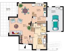 plan de maison maison moderne et