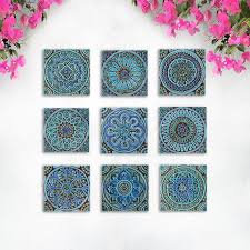 9 Unique Handmade Ceramic Tiles Garden