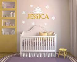 Personalized Name Wall Decal Frozen
