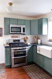 What Color Cabinets Go With Black