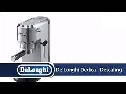 how descale your delonghi coffee machine