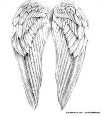 Angel Wings Drawing Artjennifer Projects To Try Pinterest