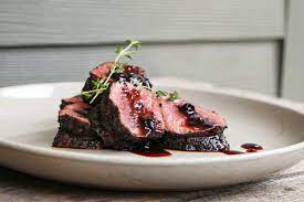 perfect grilled venison medallions with