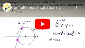 Simultaneous Equations Studywell