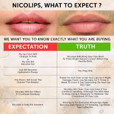 nicolips lip scrub cream for lightening