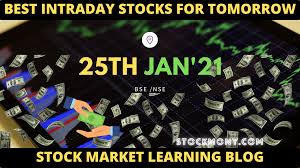 intraday stocks for tomorrow clearance