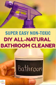 Diy All Natural Bathroom Cleaner