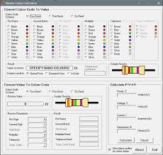 5 Free Software To Decode Resistor Color Codes