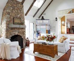 30 Indoor Stone Fireplaces Adorable
