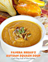 panera bread s autumn squash soup can