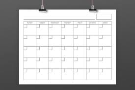 Easy to print, download, and share with others. 8 5x11 Blank Calendar Page Graphic By Running With Foxes Creative Fabrica
