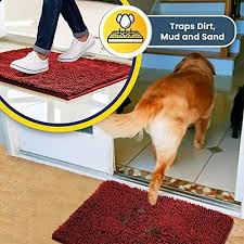 absorbent microfiber door mat