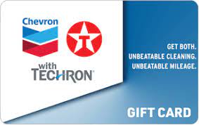 chevron and texaco gift card