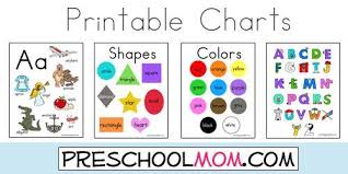 Free Printable Charts Classroom Charts Free Preschool