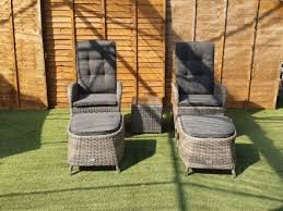 aluminium rattan garden furniture uk