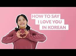 how to say i love you in korean 90