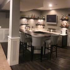 75 Home Bar With Floating Shelves Ideas