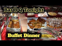 bar b q tonight buffet dinner clifton
