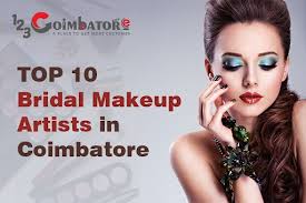 top 10 bridal makeup artists in coimbatore