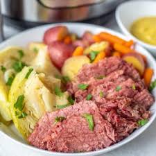 The stuff in the can is not technically real corned beef, and that's just fine with. Instant Pot Corned Beef And Cabbage A Mind Full Mom