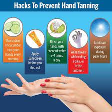 remove tan from hands home remes