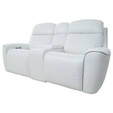 Power Reclining Leather Sofa