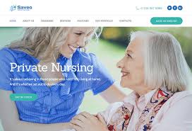 saveo in home care agency wp theme