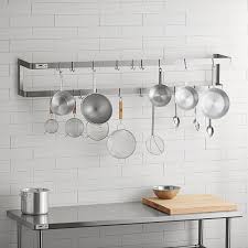 Wall Mounted Double Line Pot Rack