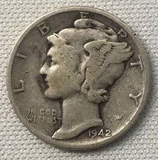 1942 Mercury Dimes Winged Liberty Silver Dime Value And Prices