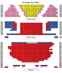 Explanatory Edinburgh Playhouse Seating Map 2019