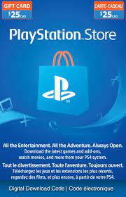 Click the redeem codes icon. Playstation Network 25 Playstation Store Gift Card Digital Download Walmart Canada