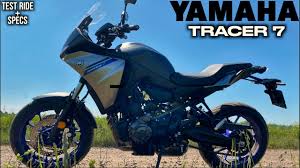 yamaha tracer 7 test ride and specs