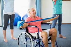 walker or wheelchair bound seniors