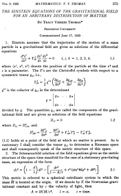 The Einstein Equations Of The