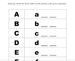 A collection of downloadable worksheets, exercises and activities to teach the alphabet, shared by english language teachers. 208 Free Alphabet Worksheets