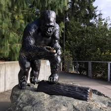 Gorilla Statue For Garden Decoration