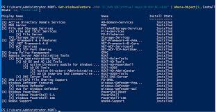 Adds a role or feature. Using Powershell To View Windows Server Roles And Features Redmondmag Com