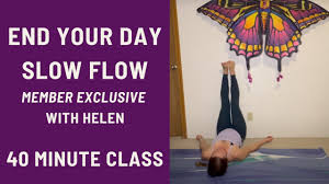 40 minute yoga cl end of the day