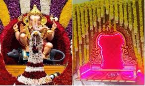 Courtesy of reema karnick zope. Ganesh Chaturthi Decoration Ideas Innovative Eco Friendly Designs For Decorating Homes This Ganpati Festival India Com