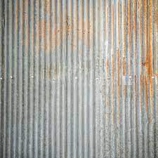 Old Galvanized Sheet Wall