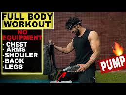 home full body workout no equipment