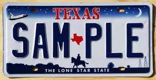 perform a reverse texas license plate