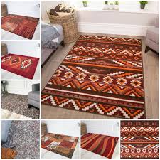 modern small large terracotta rugs