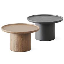 Devin Round Pedestal Coffee Table By