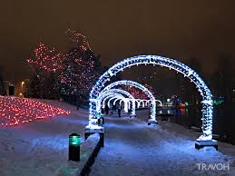 Lafarge Winter Lights Display Arbour Walk Coquitlam Bc