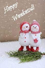 Happy weekend! ?? | Christmas love, Animated christmas, Winter christmas